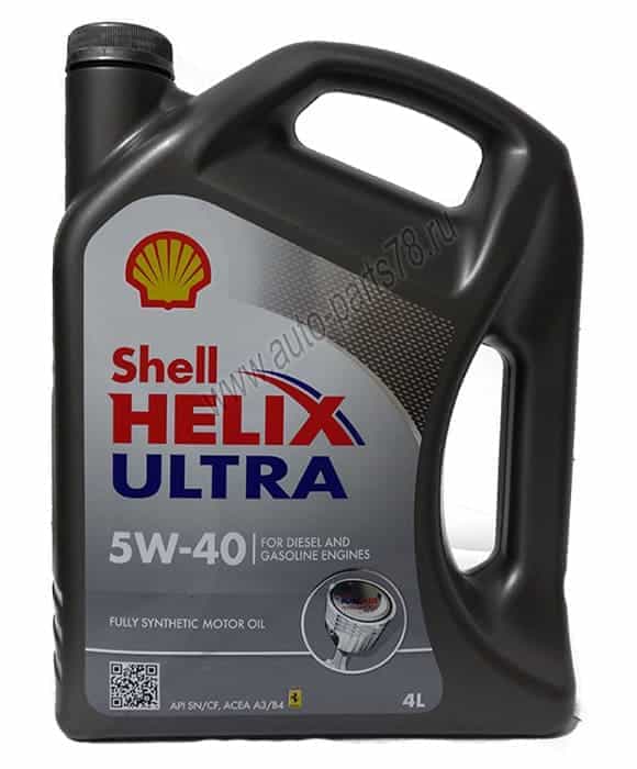 Масло моторное Shell Ultra RUS 5W40 4л