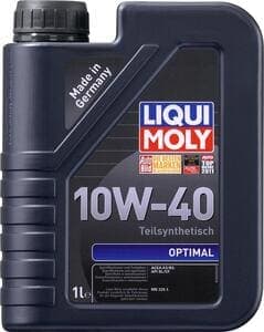 LIQUI MOLY Полусинтетическое моторное масло Optimal 10W-40 1Л.