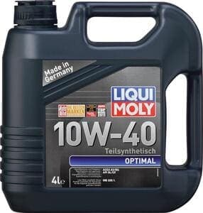 LIQUI MOLY Полусинтетическое моторное масло Optimal 10W-40 4Л.