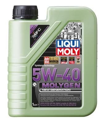 LIQUI MOLY Синтетическое моторное масло Molygen New Generation 5W-40 1Л.