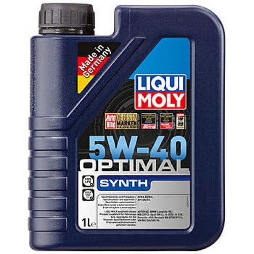 LIQUI MOLY Синтетическое моторное масло Optimal Synth 5W-40 1Л.