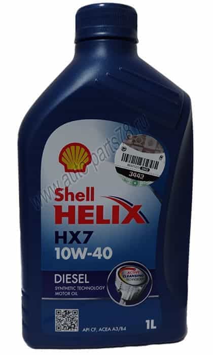 Масло моторное Shell HX-7 Dizel RUS 10W40 1л