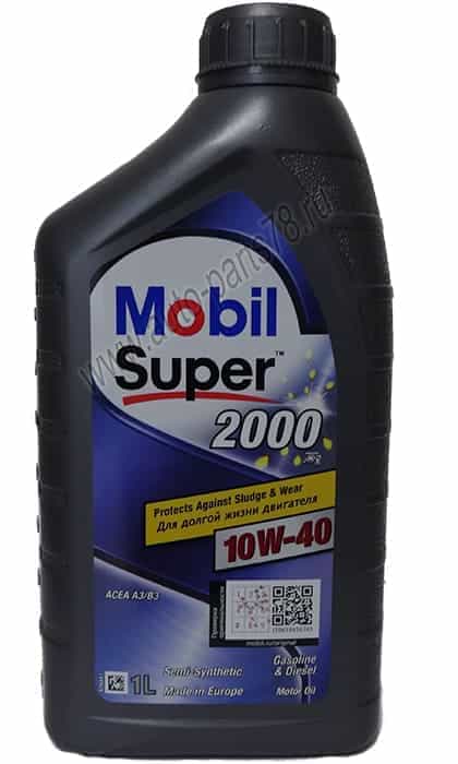 Мobil Super 2000  X1 10W40 1 л.